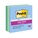  3M Post-it® Oasis Super Sticky Notes 654-5SST, 3"x3"x 90 Sheets (Pack of 5 Pad)