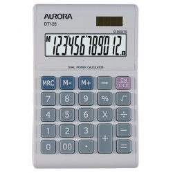  AURORA 12-Digits Desktop Calculator DT128