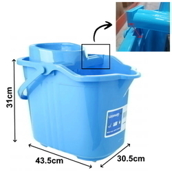  Mop Pail with Semi Mop Cover & Wheel LN-7007