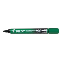  PILOT Permanent Marker SCA-100, Bullet Tip (Green)