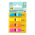  3M Post-it® Highlight Flags 683-4ABX, 0.5"x1.7"x 35 Sheets/Colour (Pack of 4 Pad)