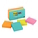  3M Post-it® Miami Super Sticky Notes 622-8SSMIA, 2"x2"x 90 Sheets/Pad (Pack of 8 Pad)