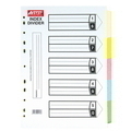  ASTAR Paper 5 Colour Index Divider A4 (1-10)