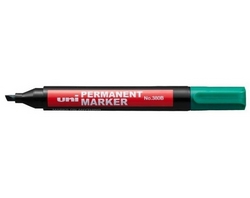  UNI Permanent Marker 380B, Chisel (Green)