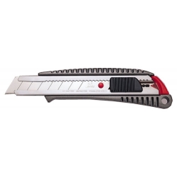 NT Cutter Metal Grip Cutter With Auto Lock L-500GRP (18mm Blade) NT Cutter Metal Grip Cutter With Auto Lock L-500GRP (18mm Blade)
