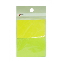  Bundle Sale - POP BAZIC Stick-On Notes, 76x51mm (50s x 2 Colours)
