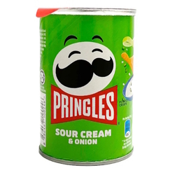  PRINGLES Potato Crisps - Sour Cream & Onion, 42g (Small)