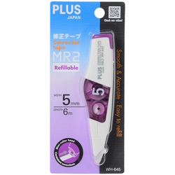  PLUS MR2 Correction Tape 5mm x 6m, WH645 (Purple)