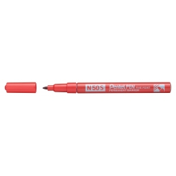  PENTEL Permanent Marker, Fine N50S (Red)