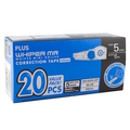  PLUS MR2 Correction Tape Refill 20's, 5mm x 6m (WH645R/20)