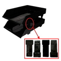  HK Plastic Tray Riser, 4's (Black)