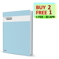  POP Hard Cover Notebook, F5 300pg (Blu)