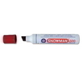  SNOWMAN Jumbo Permanent Marker Chisel 600 (Red)