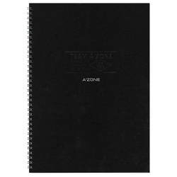  AZONE Team Ring Notebook, A4 (Blk)