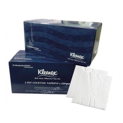  KLEENEX 2Ply Cocktail Napkins 250 Sheets/Box