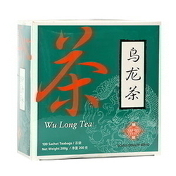  DOUBLE DRAGON Teabags 100's, Wu Long
