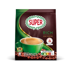  SUPER 3-in-1 Instant Coffee - Rich, 30's