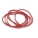  Standard Rubber Band, 100g (Red)