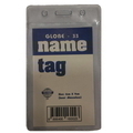  FIRE SALE - GLOBE Name Tag, 6cm x 9cm (Globe 33)