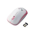  ELECOM Wireless IR Silent Mouse (3 Buttons) M-IR07DR Series (Pink)