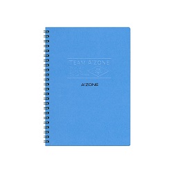  AZONE Team Ring Notebook, A5 (Blu)