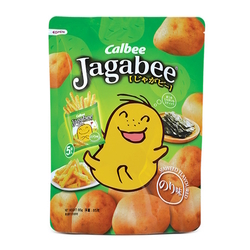  CALBEE Jagabee Potato Sticks, Seaweed 17g x 5's