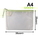  POP BAZIC PVC Soft Mesh Bag, A4 (Green)