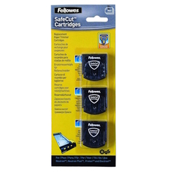  FELLOWES SafeCut&trade; Replacement Blades 3's