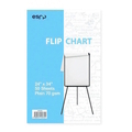  ESPP Flipchart Pad 2434N, 24" x 34" x 50 Sheets/Pad (with 6 Holes)