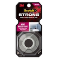  3M Scotch® Super Heavy Duty Heat Resistant Mounting Tape, 19mm x 1.5m, Grey (KHR19)