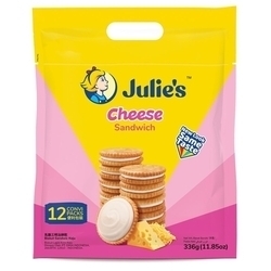  JULIE'S Sandwich - Cheese, 12's