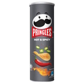  PRINGLES Potato Crisps - Hot & Spicy, 102g