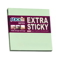  HOPAX Extra Sticky Notes 21662 3" x 3", 90Shts (Green)