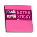  HOPAX Extra Sticky Notes 21671 3" x 3", 90Shts (Magenta)