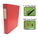  POP BAZIC PP 2D Ring File, 1.5" A4 (Red)