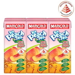  MARIGOLD Ice Peach Tea (Less Sweet) 24's x 250ml