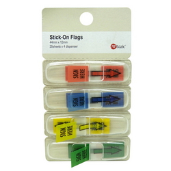  PB Sticky Note "Sign Here", 44x12mm (4C)