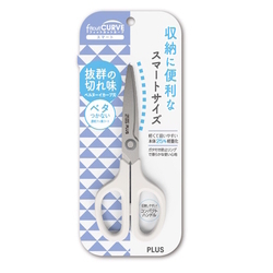  Lelong Sales - PLUS "FITCUT" Curve Scissors 6", Cream White (35231)