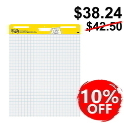  2023 PROMO - 3M Post-It Super Sticky Grid Easel Pad 560SS, 30Sheets (25" x 30")