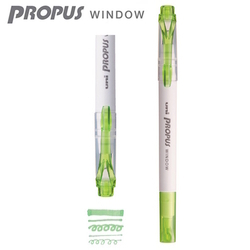  UNI Propus Window Twin Tip Light Colour Highlighter PUS-103T (Light Green)