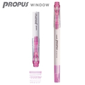  UNI Propus Window Twin Tip Light Colour Highlighter PUS-103T (Light Pink)