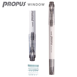 UNI Propus Window Twin Tip Smoke Colour Highlighter PUS-103T (Smoke Grey) UNI Propus Window Twin Tip Smoke Colour Highlighter PUS-103T (Smoke Grey)