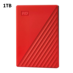  WESTERN DIGITAL My Passport Portable Storage 1TB (Red)