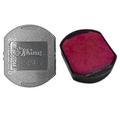  SHINY Self-Ink Stamp Pad R524 (Red)