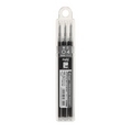  PILOT RB Frixion Point Knock 04 Refill 3's (Black)