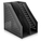  DELI 2 Layer Foldable Magazine Holder, Dark Grey (78999)