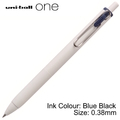  UNI Uniball One Retractable Gel Pen UMN-S-38, 0.38mm (Blue Black)