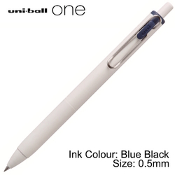  UNI Uniball One Retractable Gel Pen UMN-S-05, 0.5mm (Blue Black)