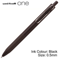  UNI Uniball One Retractable Gel Pen UMN-S-05, 0.5mm (Black Barrel)
