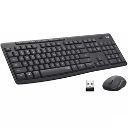  LOGITECH Silent Wireless Keyboard & Mouse Combo MK295